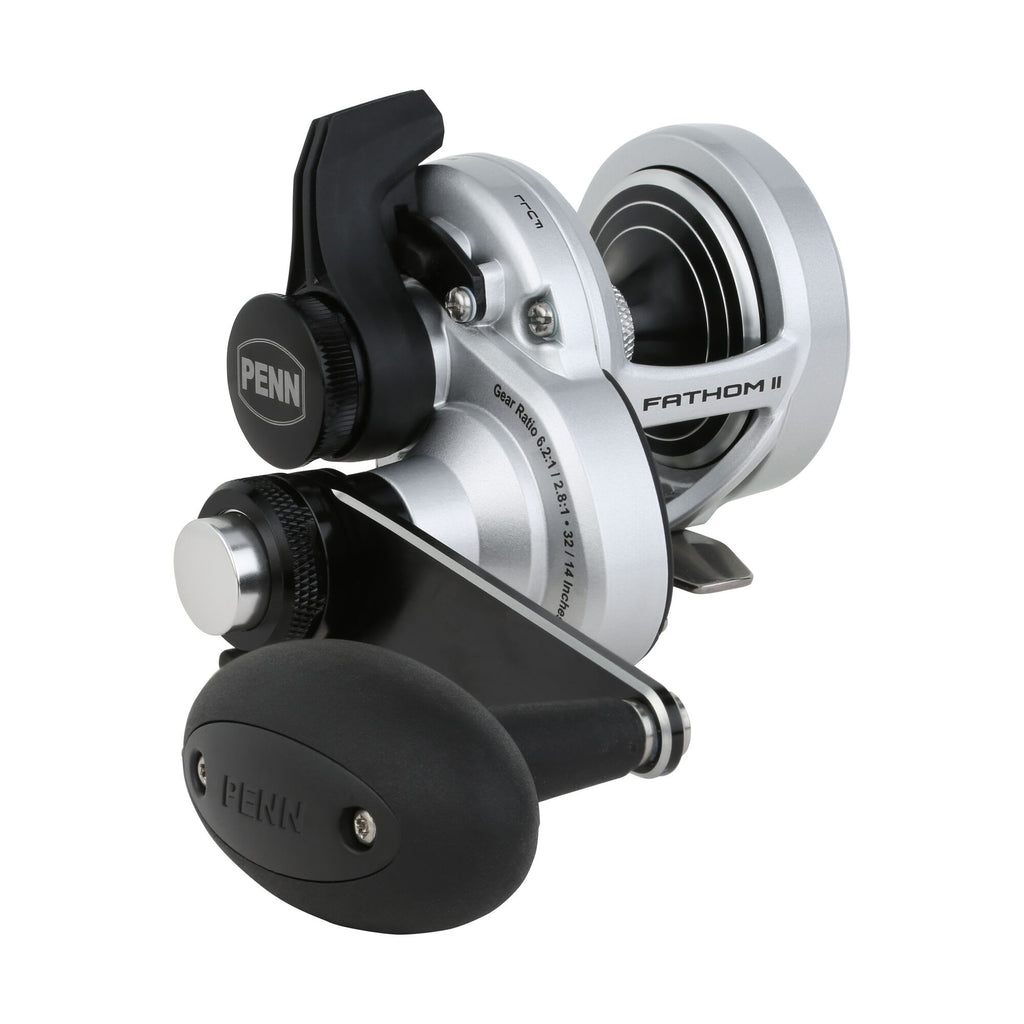 Fathom® II Lever Drag 2-Speed Conventional Reel