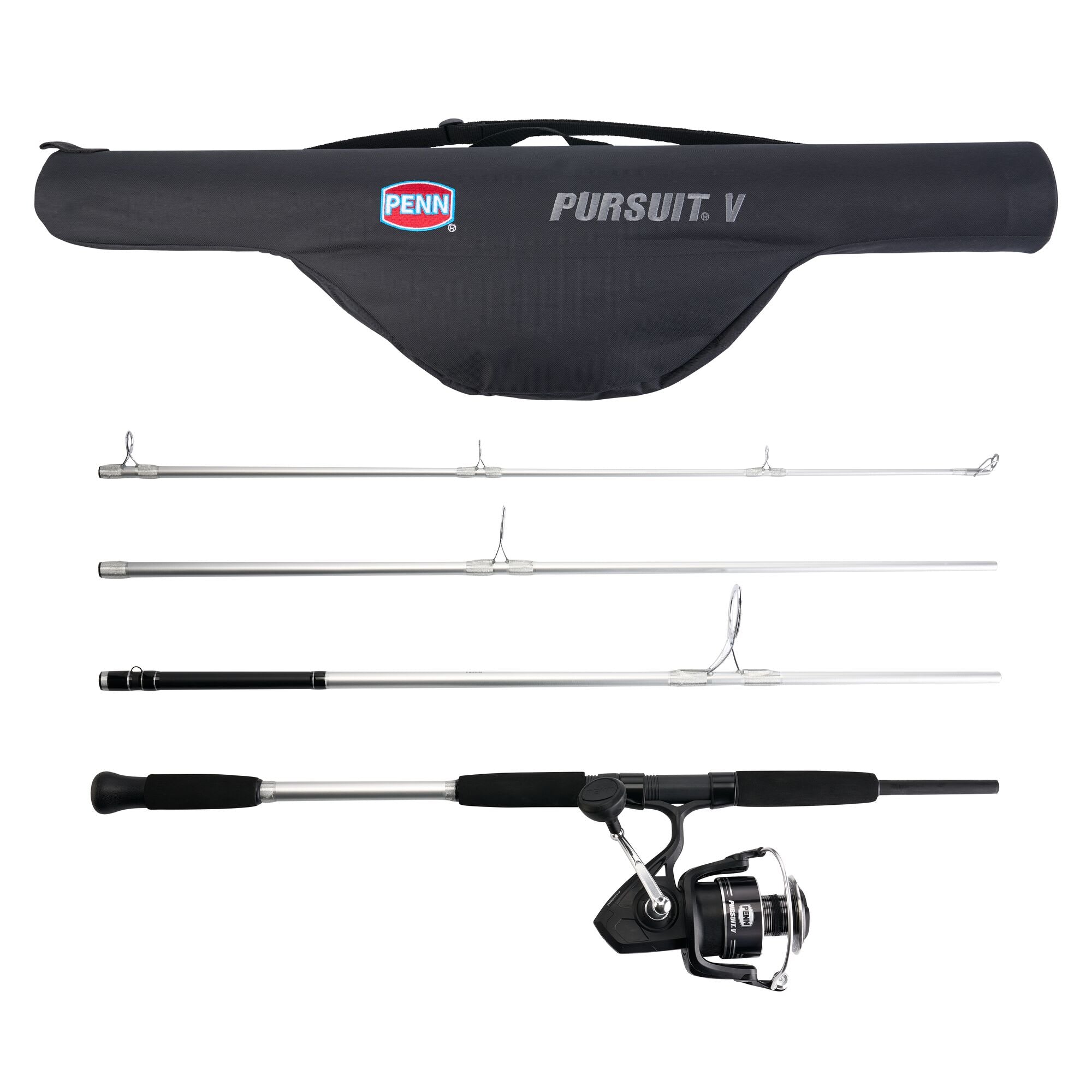 Pursuit® V Travel Spinning Combo